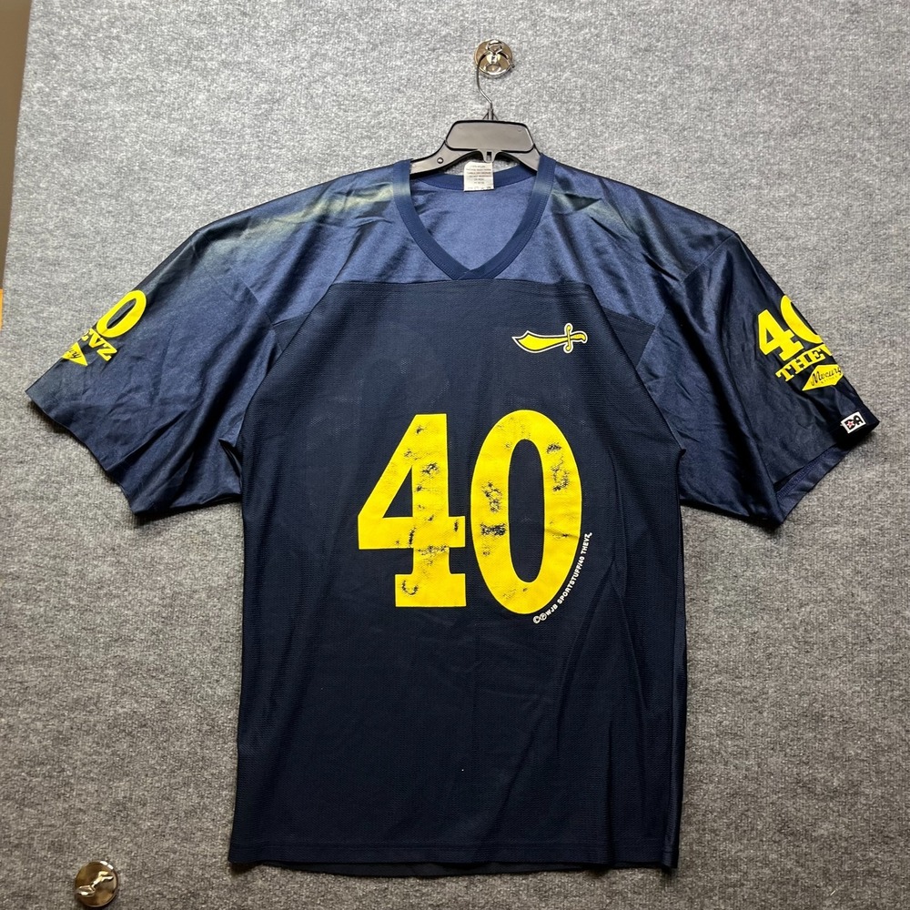West Virginia Mountaineers #41 Don Alleson Athketic Jersey Men's XL USA Made